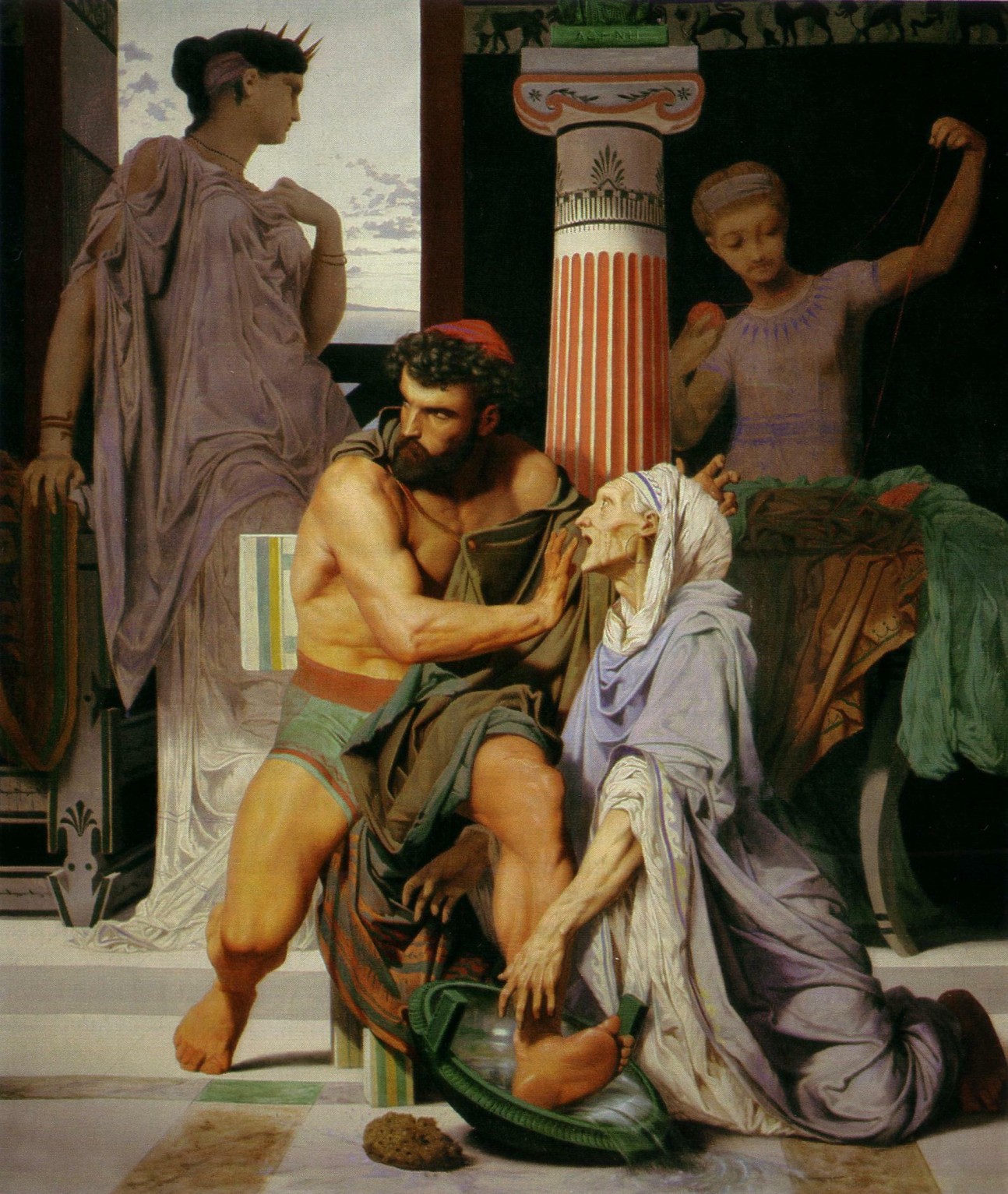 Ulysses Recognized by Eurycleia by Gustave Boulanger