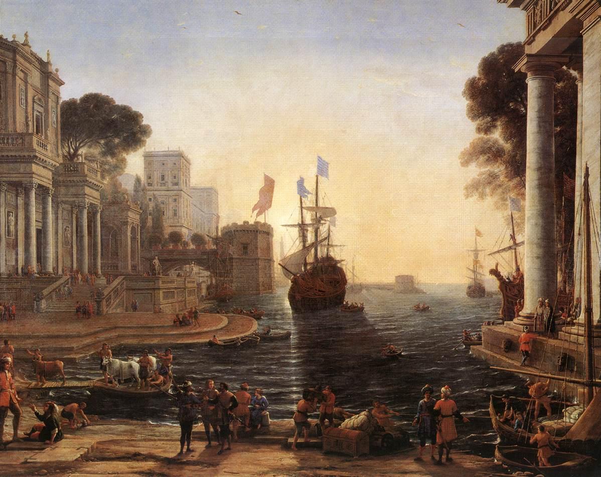 Ulysses Returns Chryseis to Her Father by Claude Lorrain