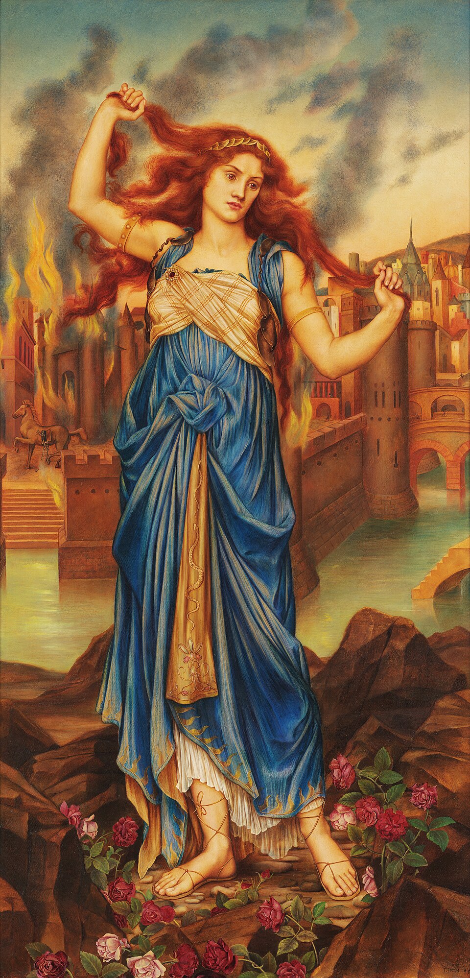 Cassandra by Evelyn De Morgan