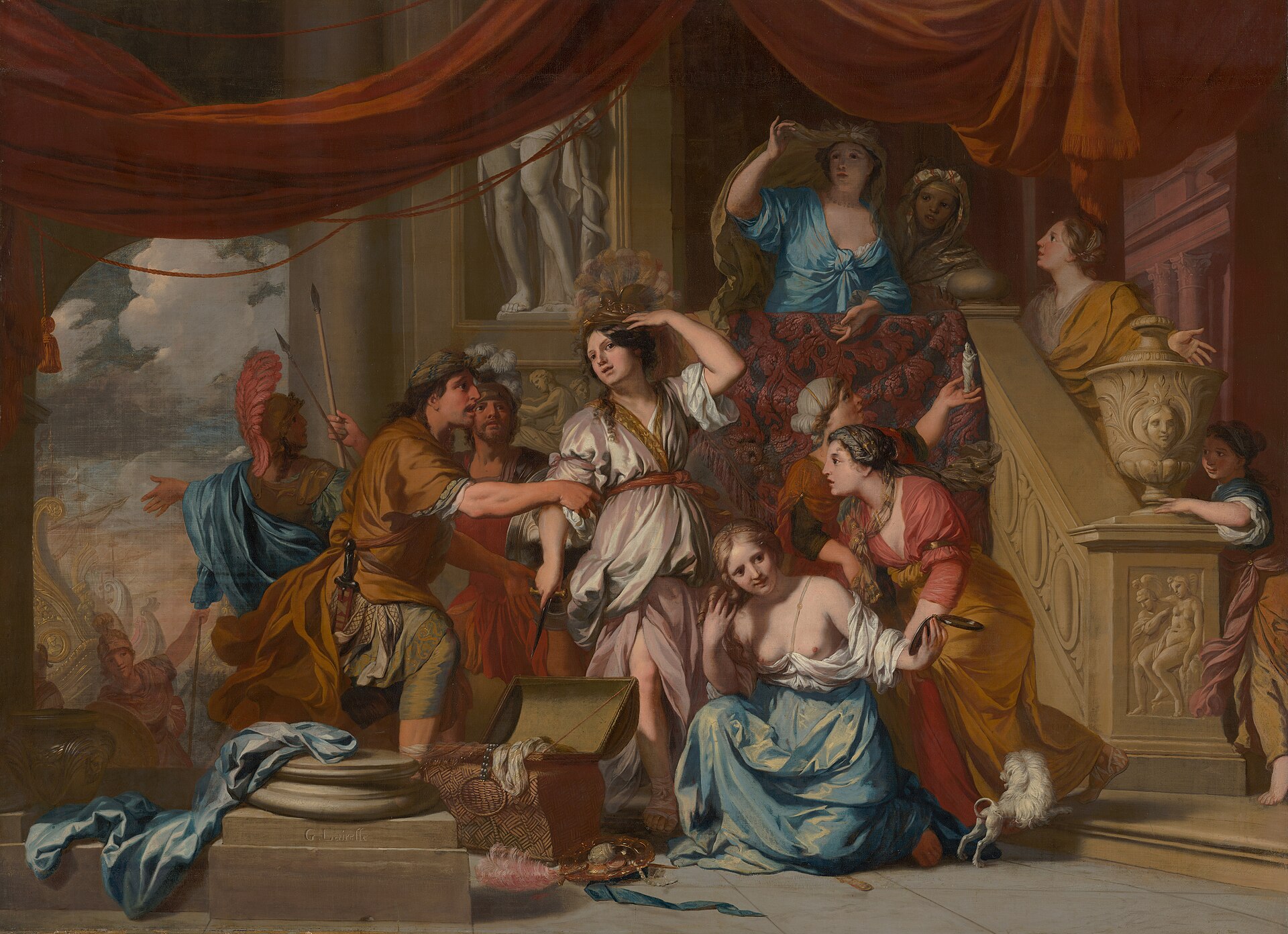 Achilles Discovered Among the Daughters of Lycomedes by Peter Paul Rubens and Anthony van Dyck