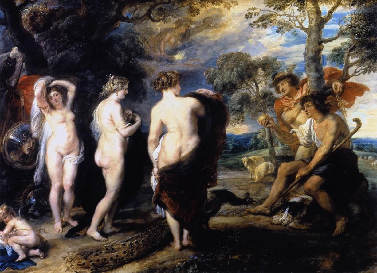 The Judgement of Paris by Peter Paul Rubens
