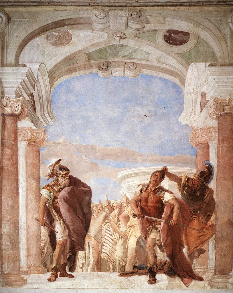 The Wrath of Achilles by Giovanni Battista Tiepolo