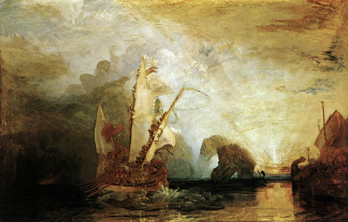 Ulysses Deriding Polyphemus by J. M. W. Turner