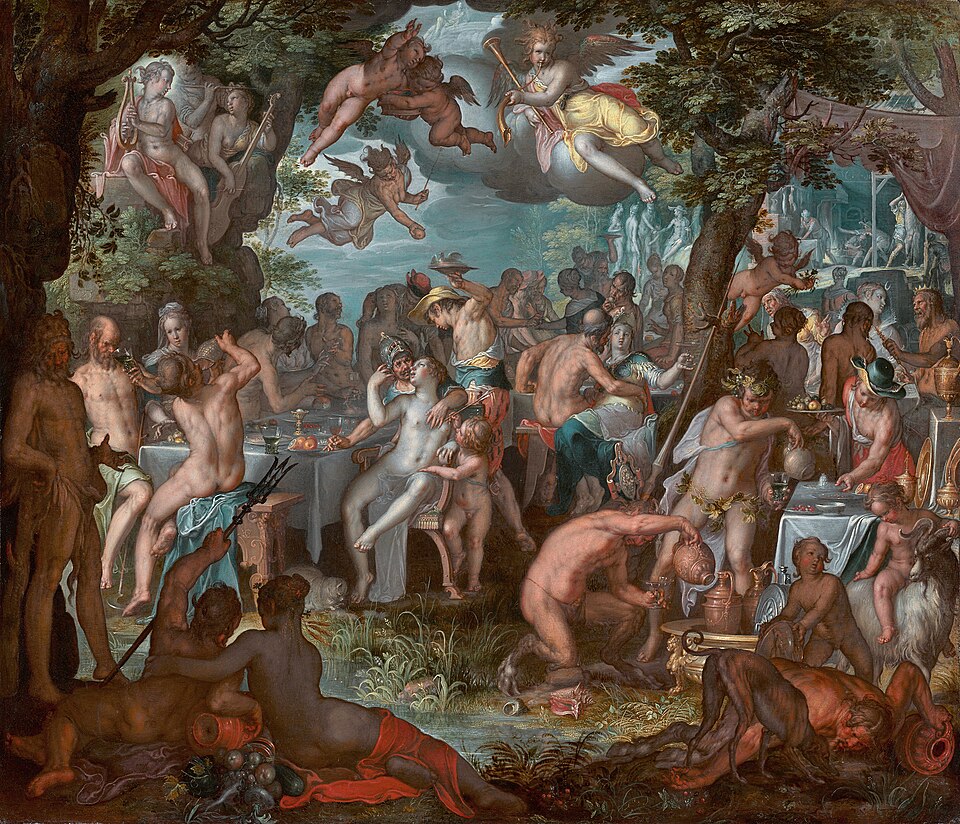 The Wedding of Peleus and Thetis by Joachim Wtewael